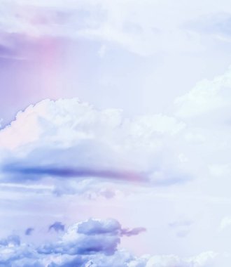 Soyut sanat olarak Rüya gibi gerçeküstü gökyüzü, fantezi pastel renkler backg