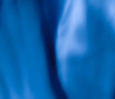 Mavi soyut sanat arka plan, ipek doku ve mot dalga çizgileri