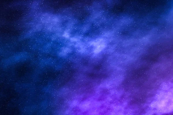 Gece gökyüzü yıldız arka plan, evrendeki Nebula bulutlar — Stok fotoğraf
