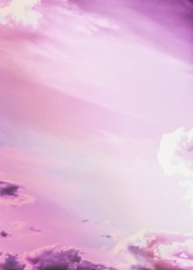 Soyut sanat olarak Rüya gibi gerçeküstü gökyüzü, fantezi pastel renkler backg