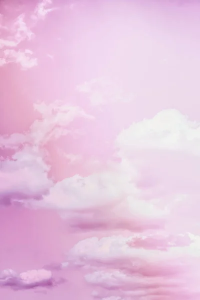 Céu surreal sonhador como arte abstrata, cores pastel fantasia backg — Fotografia de Stock