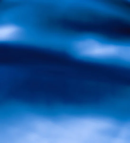 Fundo de arte abstrata azul, textura de seda e linhas de onda em mot — Fotografia de Stock