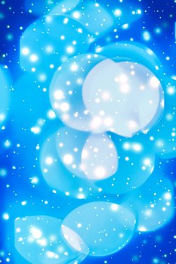 Soyut kozmik yıldızlı gökyüzü ışıkları ve parlak glitter, lüks Holi