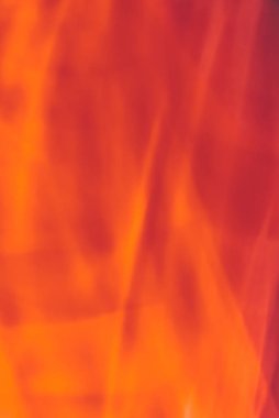 Turuncu soyut sanat arka plan, yangın alev doku ve dalga lin