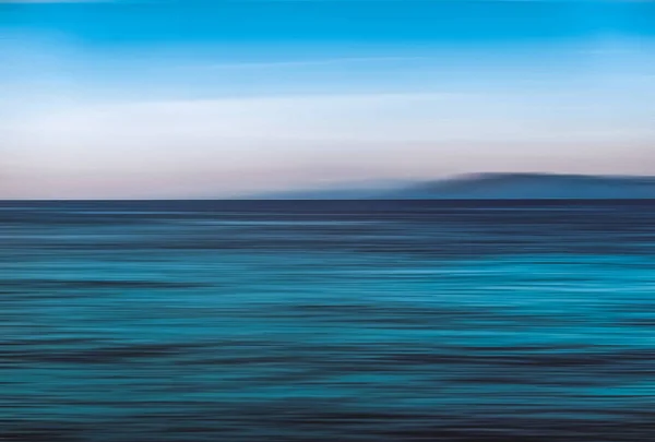 Abstrakt Ocean Väggdekor bakgrund, lång exponering vy över drea — Stockfoto