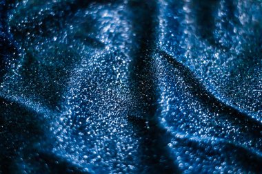 Mavi tatil pırıl pırıl glitter soyut arka plan, lüks parlak