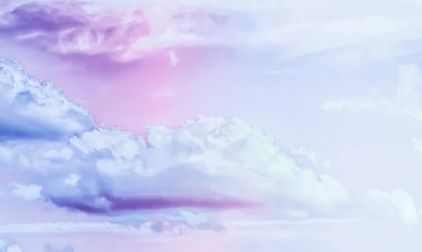 추상 미술, 판타지 파스텔 컬러 백으로 꿈꾸는 초현실적 인 하늘 — 스톡 사진