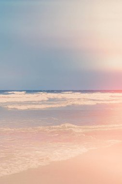 Okyanus manzarası, mükemmel seyahat ve tatil yeri.