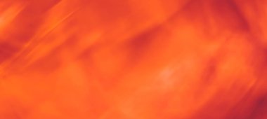 Turuncu soyut sanat arka plan, yangın alev doku ve dalga lin