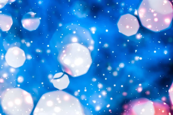 Волшебный сверкающий сверкающий блеск и светящийся снег, роскошная зимняя шлюха — стоковое фото