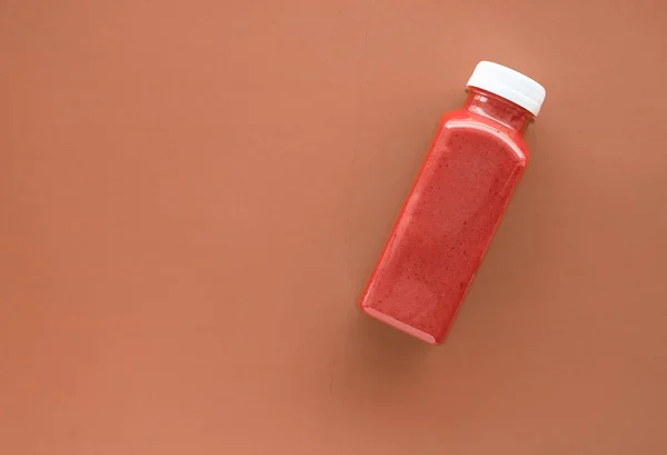 Детокс суперпродовольча пляшка для схуднення очистити o — стокове фото
