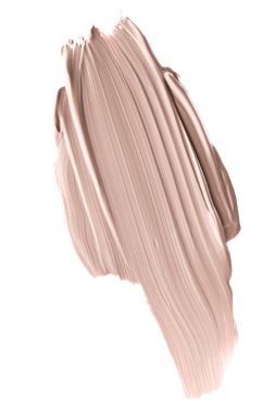 Makyaj soluk temel temel fırça vuruşları ve leke dokusu