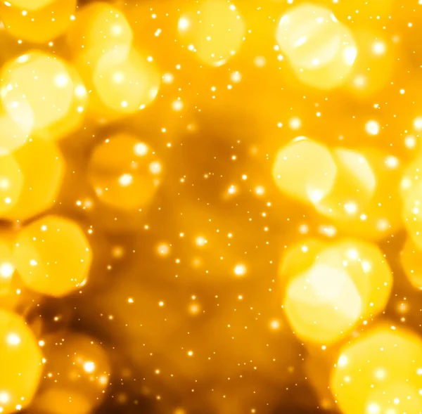 Гламурне золоте сяйво і блиск, розкішний святковий фон — стокове фото