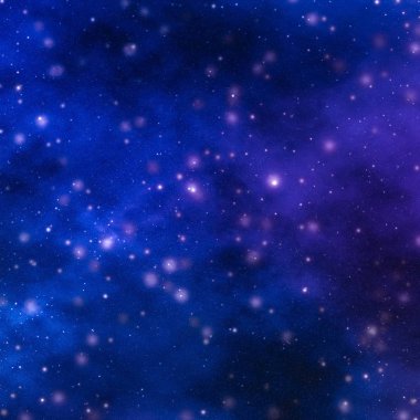 Evren evrende yıldızlar, gezegen ve galaksi, uzay ve zaman trav