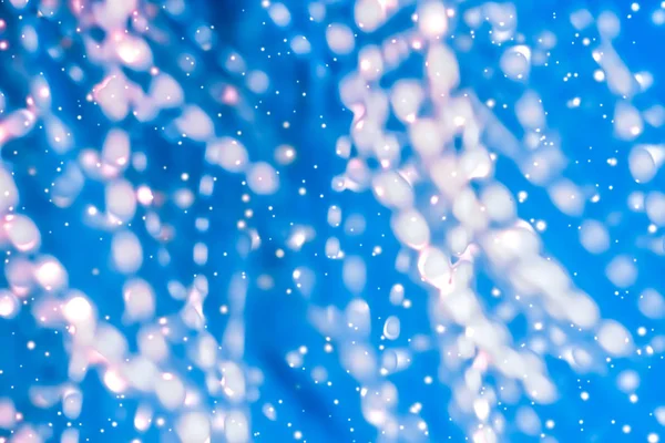 Brilho brilhante cintilante mágico e neve brilhante, ho de inverno de luxo — Fotografia de Stock