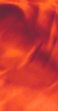 Turuncu soyut sanat arka plan, yangın alev doku ve dalga lin