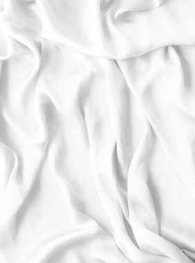 Lüks beyaz yumuşak ipek yatık arka plan doku, tatil güzellik
