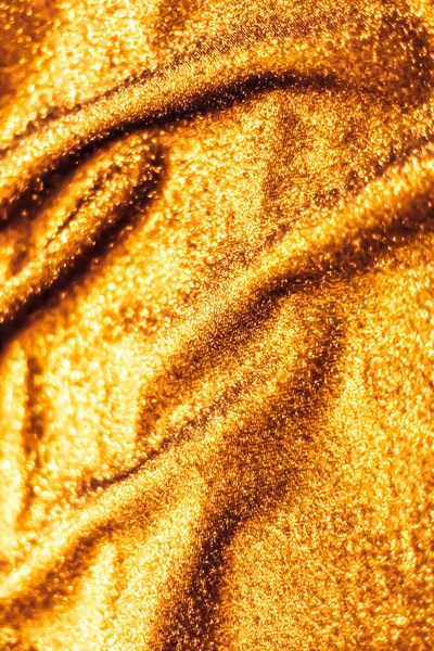 Golden holiday sparkling glitter abstract background, luxury shi — Stock Photo, Image