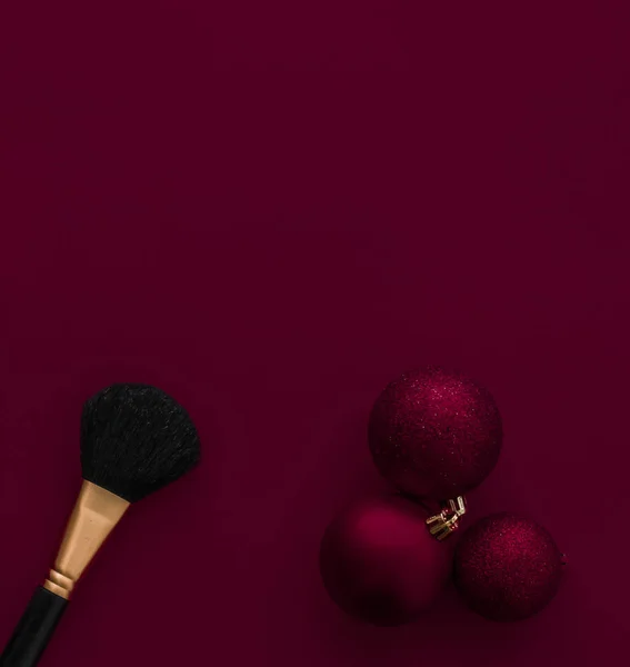 Make-up en cosmetica product set voor beauty merk Kerst sal — Stockfoto