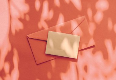 Flatlay model tasarımı olarak güzellik markası kimliği, bir kartvizit...