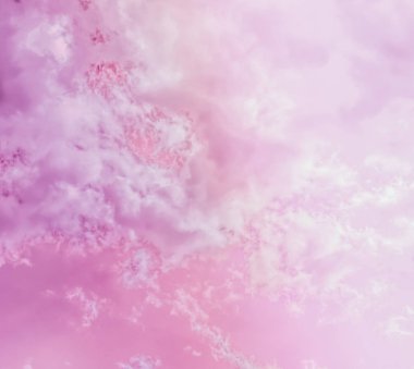 Soyut sanat olarak Rüya gibi gerçeküstü gökyüzü, fantezi pastel renkler backg