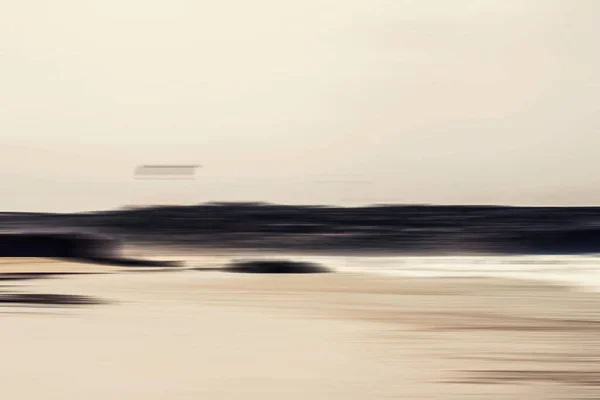 抽象的な海の背景、夢の海のコーズの長時間露光図 — ストック写真