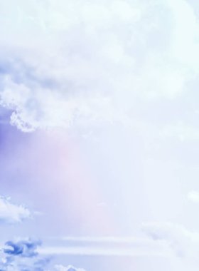 Soyut sanat olarak Rüya gibi gerçeküstü gökyüzü, fantezi pastel renkler backg