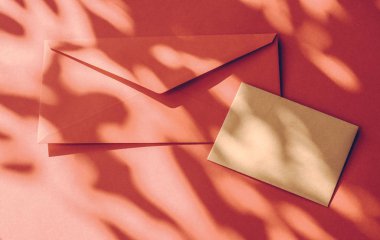 Flatlay model tasarımı olarak güzellik markası kimliği, bir kartvizit...