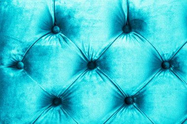 Mavi Lüks Kadife kapitone kanepe döşeme düğmeleri, zarif