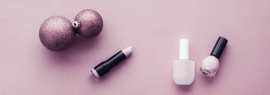 Makyaj ve kozmetik ürünleri. Güzellik markası Noel Sali için.