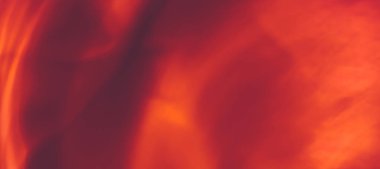 Turuncu soyut sanat arka plan, yangın alev doku ve dalga lin