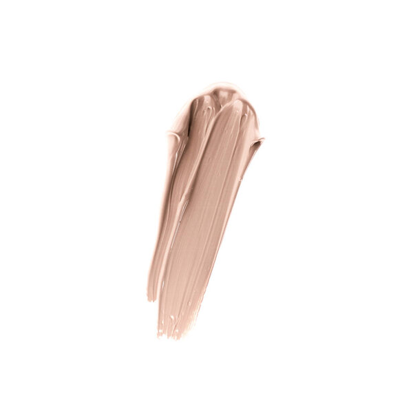 Make-up pale base foundation brush strokes and smudge texture