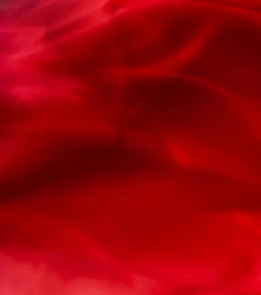 Red abstract art background, silk texture and wave lines in moti — Stock Photo, Image