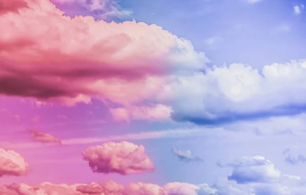 Dreamy surrealistyczne niebo jako sztuka abstrakcyjna, Fantasy pastelowe kolory ciemny — Zdjęcie stockowe