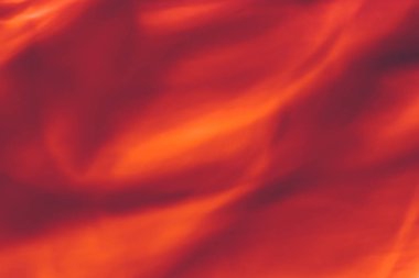 Turuncu soyut sanat arka plan, yangın alev doku ve dalga lin