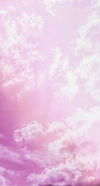 Soyut sanat olarak Rüya gibi gerçeküstü gökyüzü, fantezi pastel renkler backg