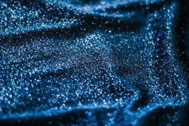 Mavi tatil pırıl pırıl glitter soyut arka plan, lüks parlak