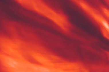 Turuncu soyut sanat arka plan, yangın alev doku ve dalga lin