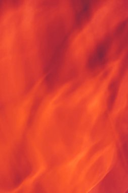 Turuncu soyut sanat arka plan, yangın alev doku ve dalga lin