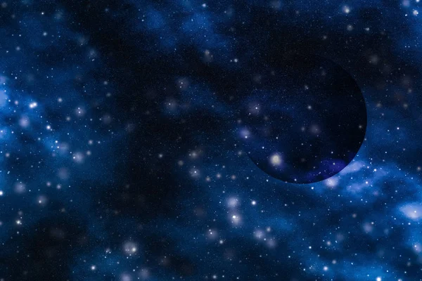 Αστέρια, πλανήτης και γαλαξίας στο σύμπαν του σύμπαντος, το διάστημα και το χρόνο Τραβ — Φωτογραφία Αρχείου