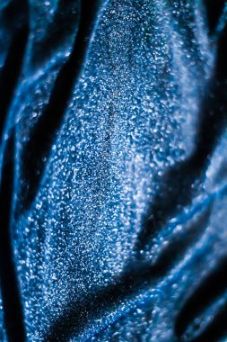 Mavi tatil pırıl pırıl glitter soyut arka plan, lüks parlak