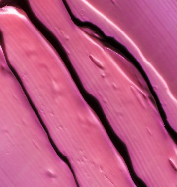 Pembe kozmetik doku arka planı, makyaj ve cilt estetiği