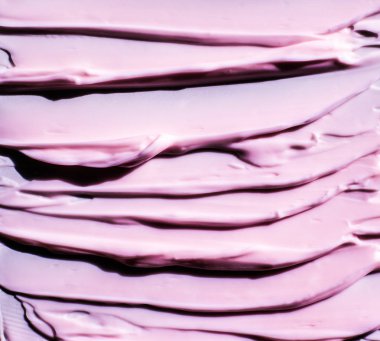 Pembe kozmetik doku arka planı, makyaj ve cilt estetiği