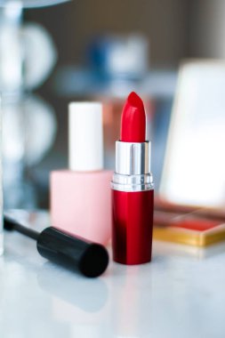 Makyaj malzemeleri makyaj malzemeleri makyaj masası, ruj, f