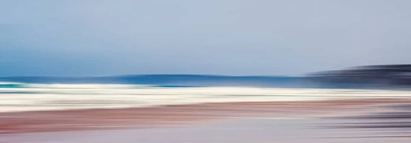 Abstrakt havet bakgrund, lång exponering syn på drömmande Ocean äkthetsbevis — Stockfoto
