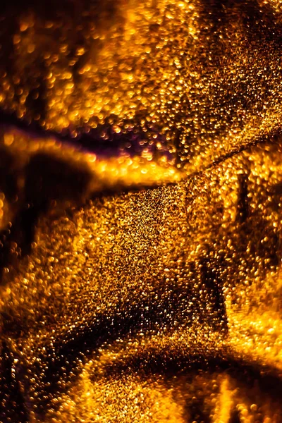 Bronze holiday sparkling glitter abstract background, luxury shi — Stock Photo, Image