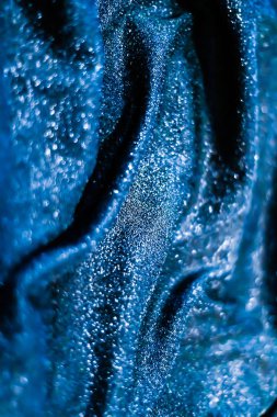 Mavi tatil pırıl pırıl glitter soyut arka plan, lüks parlak