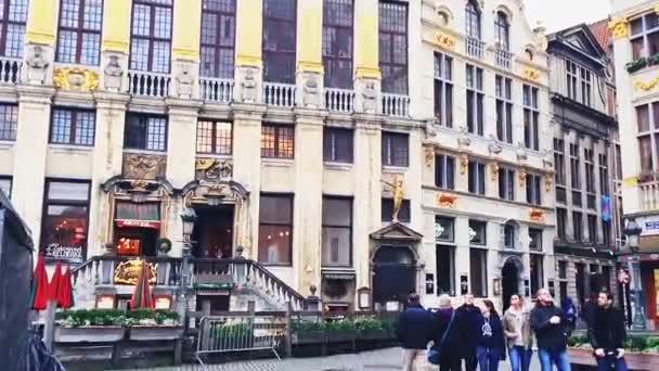 Architecture européenne et bâtiments historiques, voyages et visites touristiques — Video