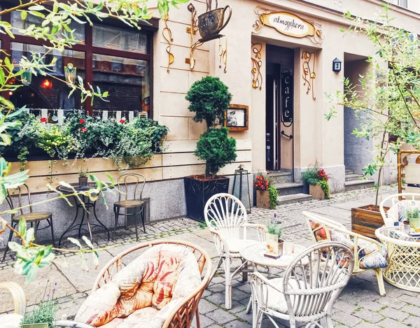 Polonya 'nın Torun kentindeki eski bir restoranda.