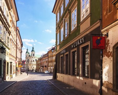 Salgın sırasında Eski Şehir 'in boş sokakları